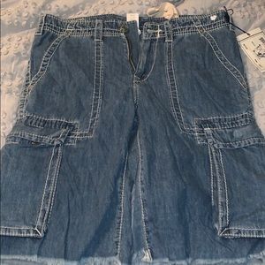 True Religion Cargo Shorts *NEVER WORN W TAGS*